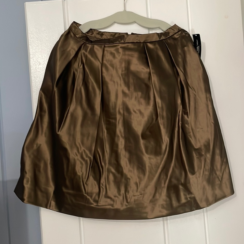 Dark gold skirt